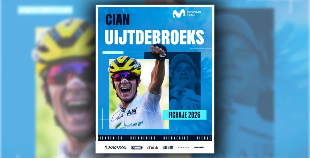 Cian Uijtdebroeks, nuevo fichaje del Movistar Team